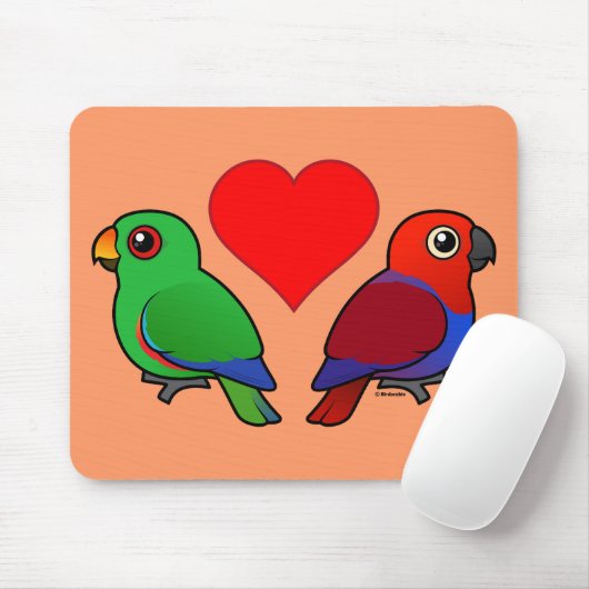 Eclectus Parrot Love Muismat (Met muis)