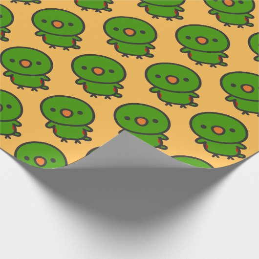 Eclectus Parrot / Male Cadeaupapier (Hoek)