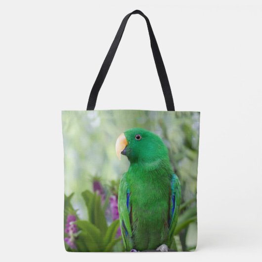 Eclectus Parrot Male Tote Bag (Voorkant)