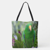 Eclectus Parrot Male Tote Bag (Achterkant)