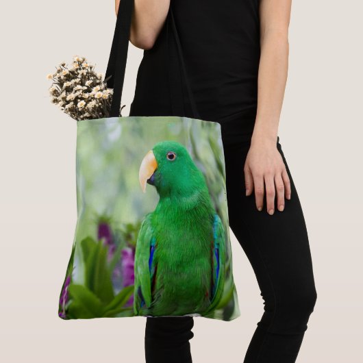 Eclectus Parrot Male Tote Bag (Dichtbij)