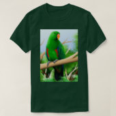Eclectus Parrot Man 1 T-shirt (Design voorkant)