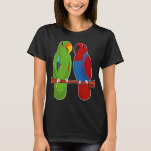 Eclectus Parrot Schattig paardenvarken T-shirt