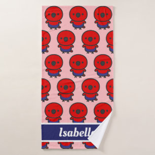 Eclectus Parrot / Vrouw Badhanddoek