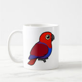 Eclectus Parrot vrouw Koffiemok (Links)