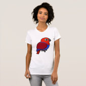 Eclectus Parrot vrouw T-shirt (Voorkant volledig)