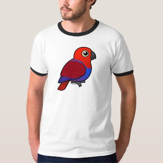 Eclectus Parrot vrouw T-shirt (Voorkant)