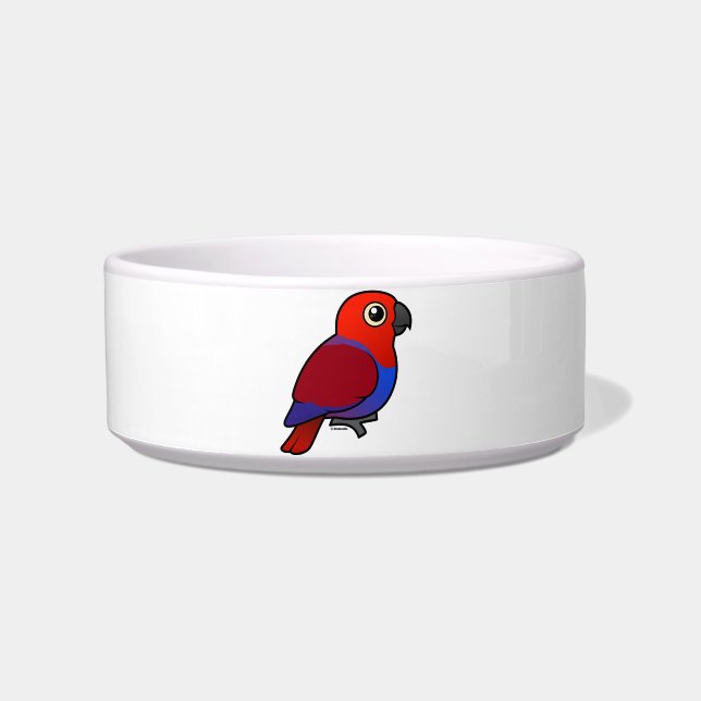 Eclectus Parrot vrouw Voerbakje (Voorkant)