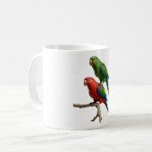 Eclectus Parrots Koffiemok (Voorkant links)