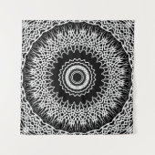 Eclips Mandala Wandkleed (Voorkant (horizontaal))