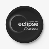 eclipse 2017 Oregon Papieren Bordje (Voorkant)