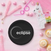 eclipse 2017 papieren bordje (Feest)