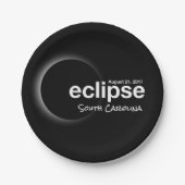 eclipse 2017 South Carolina Papieren Bordje (Voorkant)