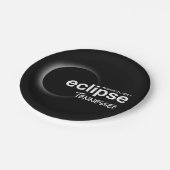 eclipse 2017 Tennessee Papieren Bordje (Gekanteld)