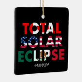 Eclipse 2024 keramisch ornament (Rechts)