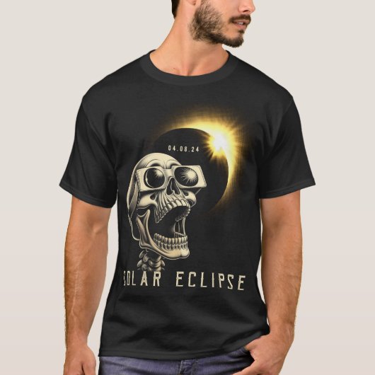 Eclipse 2024 Shirt Totale Eclipse 8 april 2024 Sk (Voorkant)