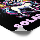 Eclipse 2024 Shirt Totale Eclipse 8 april 24 Unic Poster (Hoek)