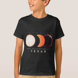 Eclipse 2024 Texas Total Eclipse America Graphic T-shirt