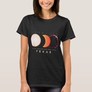 Eclipse 2024 Texas Total Eclipse America Graphic T-shirt