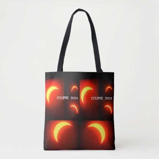 Eclipse 2024 tote bag (Voorkant)