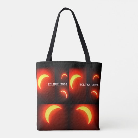 Eclipse 2024 tote bag (Achterkant)