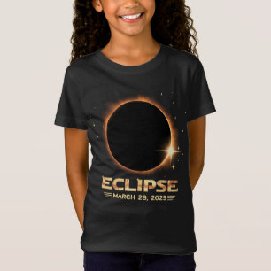 Eclipse 2025 Cool Astronomie liefhebbers Zonsverdu T-shirt