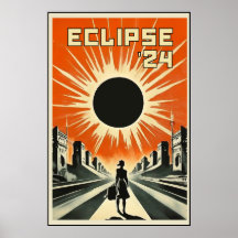 Eclipse '24 Propaganda Meisje