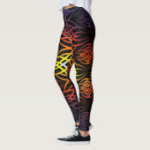 Eclipse-bureaubladachtergrond ( Regenboog ) Leggings (Links)