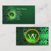 ECLIPSE DAMASK GEM MONOGRAM VISITEKAARTJE (Voorkant / Achterkant)