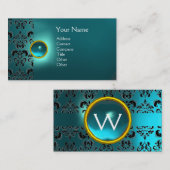 ECLIPSE DAMASK GEM MONOGRAM VISITEKAARTJE (Voorkant / Achterkant)