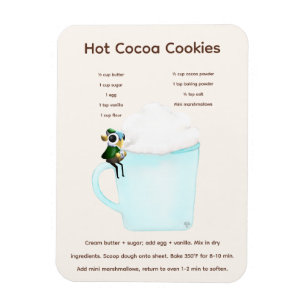 Eclipse de Draak Hot Cocoa Koekjes Recept Magneet