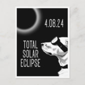 Eclipse Doggo Briefkaart (Voorkant)