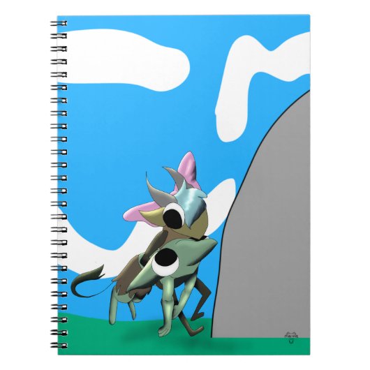Eclipse Dragon Reddingsnotitieboek Cover Notitieboek (Voorkant)