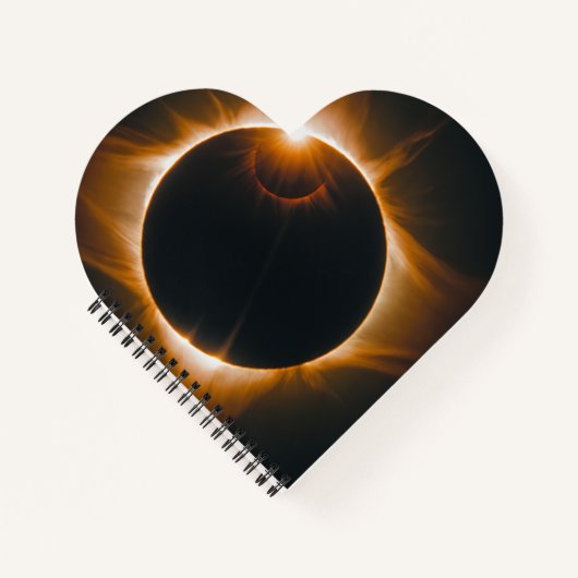 Eclipse en ruimte Cosmos kleuren Notitieboek (Voorkant)