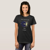Eclipse Flare 04.08.24 Total Solar Eclipse Ohio 20 T-shirt (Voorkant volledig)