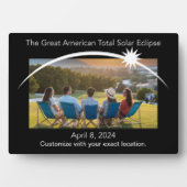 Eclipse fotoplaque Fotoplaat (voorkant)