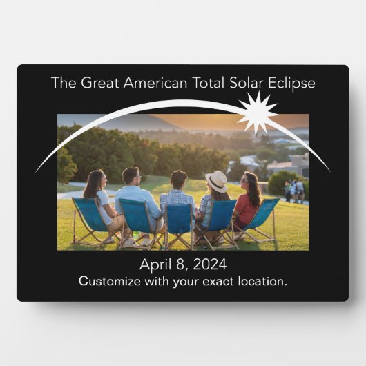  Eclipse fotoplaque Fotoplaat (voorkant)