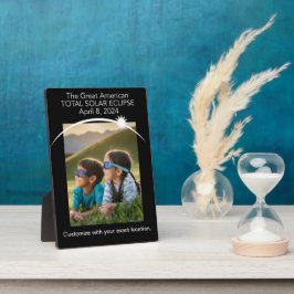 Eclipse fotoplaque Fotoplaat