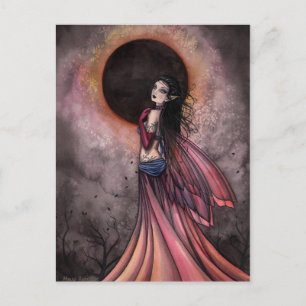 Eclipse Gothic Fairy Briefkaart