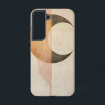 Eclipse Harmony Telefoonhoesje Samsung Galaxy Hoesje<br><div class="desc">Een halve maan overlapt een zachte zon en symboliseert balans en eenheid in een minimale maar krachtige abstracte vorm.</div>