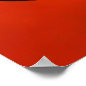 Eclipse in Vermilion Kunstprint Poster (Hoek)