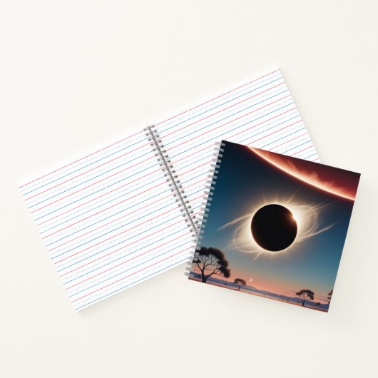Eclipse-journaal Notitieboek (Binnen)