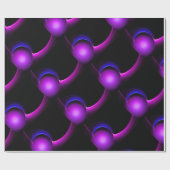 ECLIPSE Levenblauw Paars zwart Cadeaupapier (Vlak)