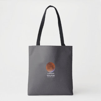 eclipse lunar tote bag
