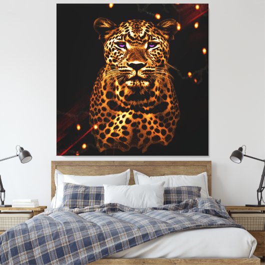 Eclipse Majesty Canvas Afdruk (Insitu (Slaapkamer))