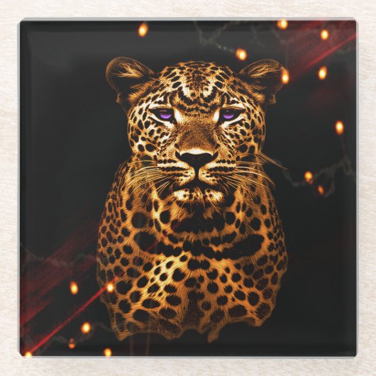 Eclipse Majesty Glazen Onderzetter (Voorkant)