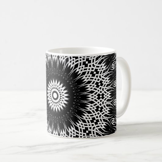Eclipse Mandala 2 Koffiemok (Voorkant rechts)