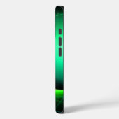 ECLIPSE MONOGRAM Levendig zwart groen Case-Mate iPhone Case (Achterkant / Links)