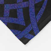 Eclipse Offset ( Regenboog ) Fleece Deken (Hoek)