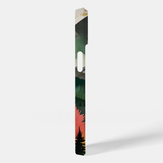 Eclipse over het wild Case-Mate iPhone case (Achterkant / Rechts)